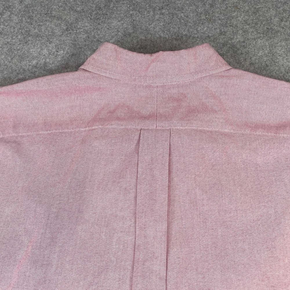 Ralph Lauren Mens Shirt 3XLT Pink Short Sleeve Classic Prep Button Down - Picture 3 of 12